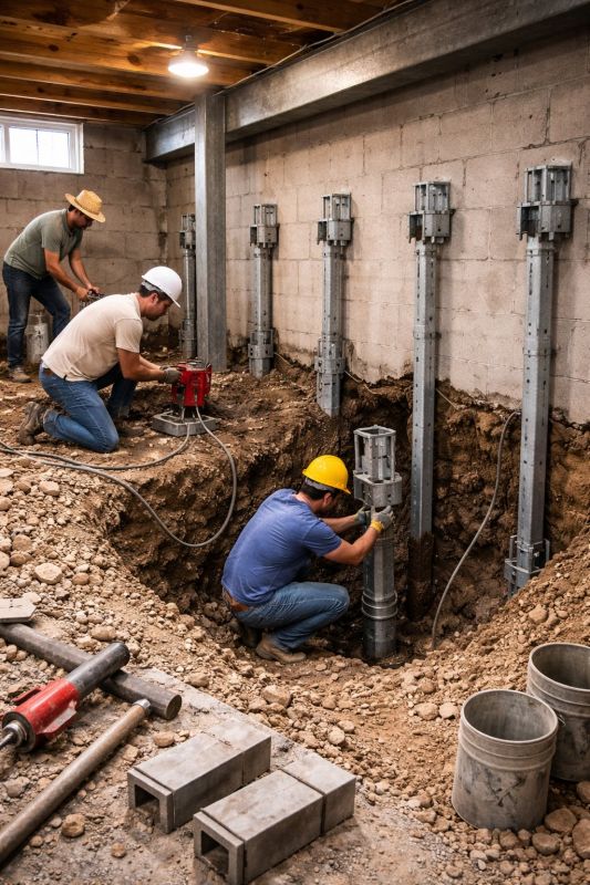 Structural Underpinning in Plainville, CT