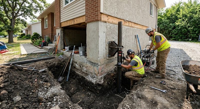 Underpinning Repair in Plainville, CT